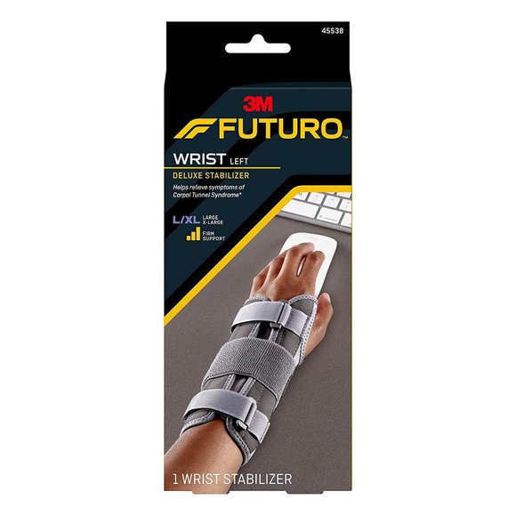 Futuro Compression Deluxe Stabilizing Firm Support Wrist Brace Left Hand L/XL - Picture 1 of 1